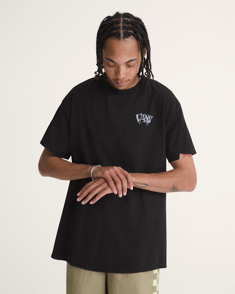 Женские футболки Vans Waffle Shop Optic Eye T-Shirt — фото 3