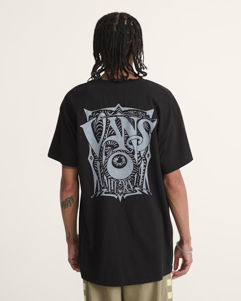 Женские футболки Vans Waffle Shop Optic Eye T-Shirt — фото 4