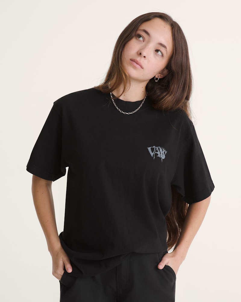 Женские футболки Vans Waffle Shop Optic Eye T-Shirt — фото 5