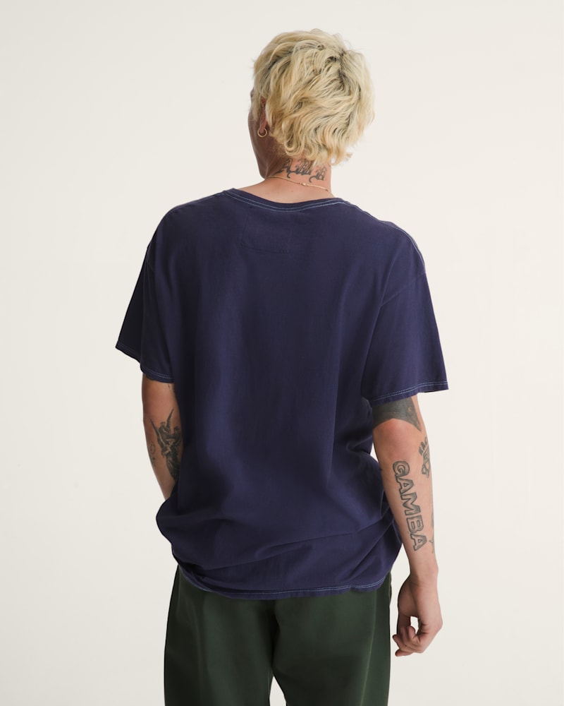 Женские футболки Vans Waffle Shop Skate Crest T-Shirt — фото 5