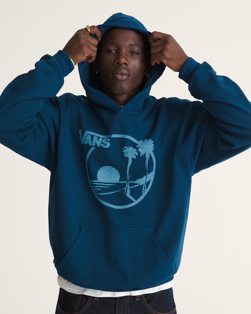 Мужские худи Vans Waffle Shop Sun Vans Style Pullover — фото 4