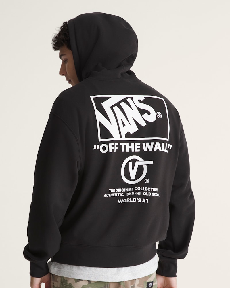 Детские худи Vans Stacked Hi Pullover — фото 2
