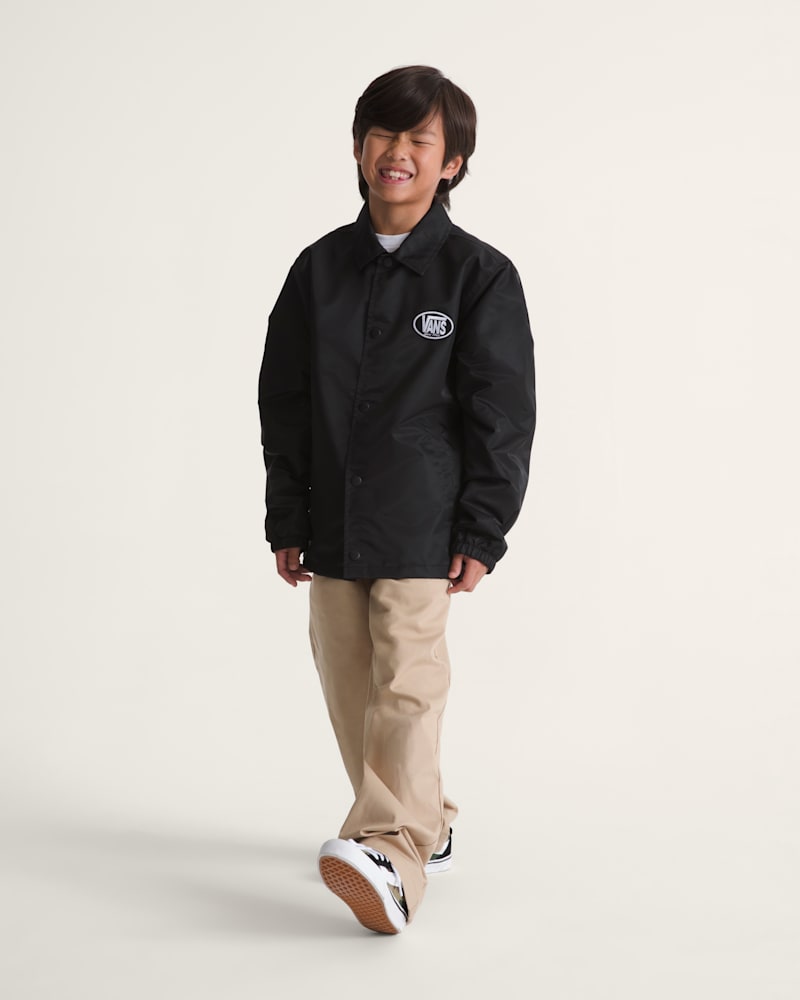 Детские куртки Vans Kids Torrey Coaches Jacket — фото 5