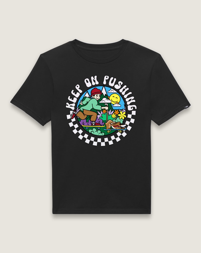 Мужские футболки Vans Kids Keep on Pushing T-Shirt