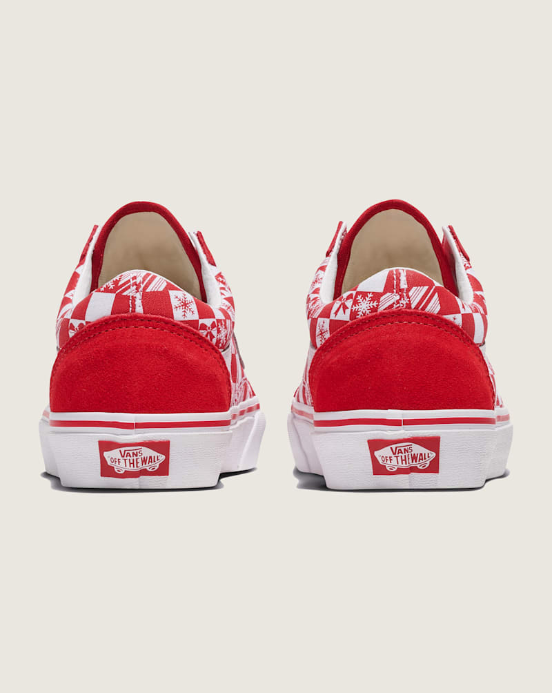 Мужские кроссовки Vans Customs Old Skool Holiday Checkerboard Shoe — фото 4