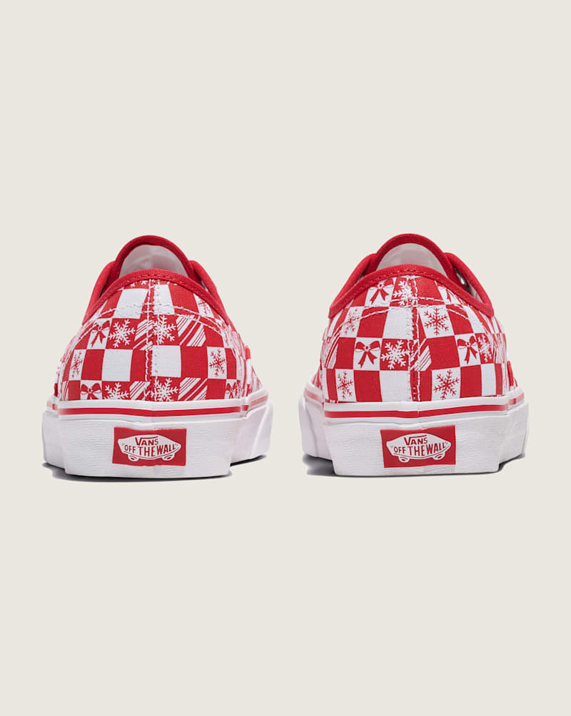Мужские кроссовки Vans Customs Authentic Holiday Checkerboard Shoe — фото 4