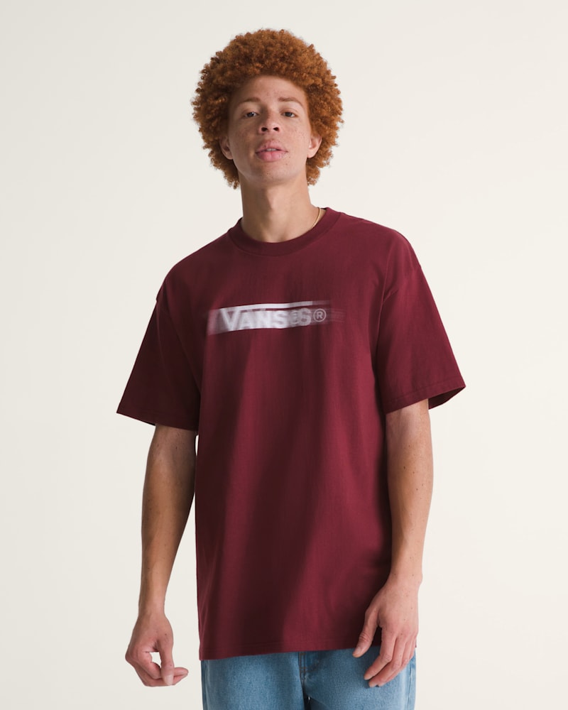 Женские футболки Vans Blur Drop T-Shirt — фото 3