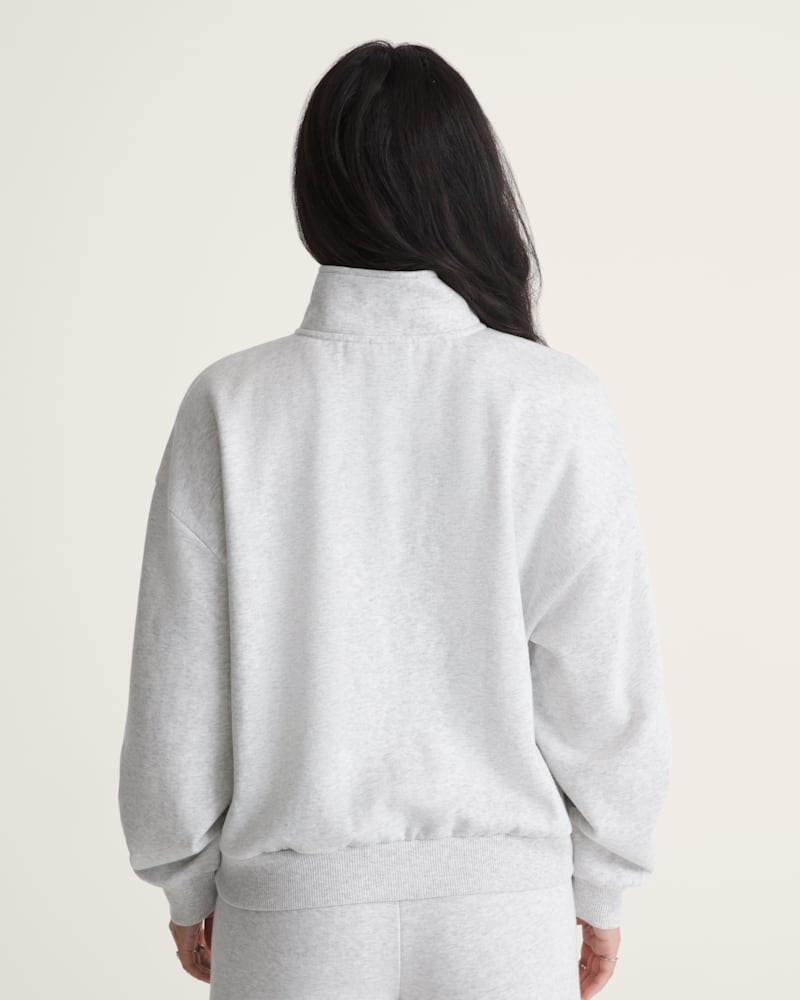 Женские худи Vans Script Logo Mock Neck Sweatshirt — фото 4