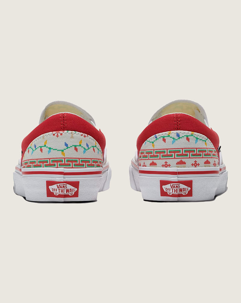 Мужские кроссовки Vans Customs Classic Slip-On Holiday Shoe — фото 4