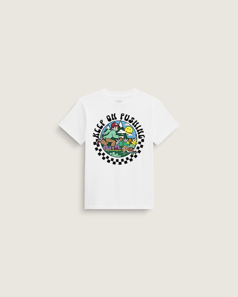 Детские футболки Vans Little Kids Keep on Pushing T-Shirt