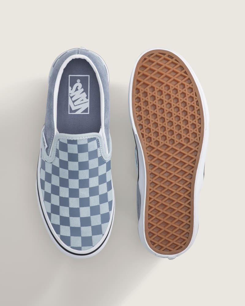 Кроссовки Vans Classic Slip-On Checkerboard Shoe — фото 3
