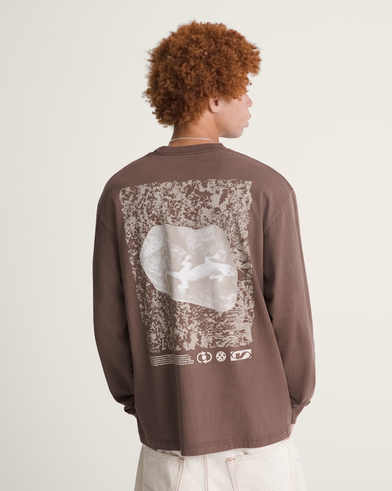 Мужские футболки Vans Original Concepts Long Sleeve T-Shirt — фото 4