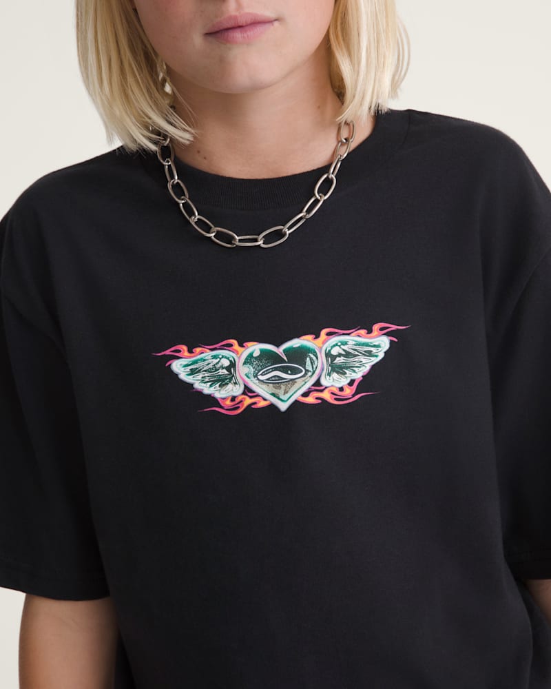 Мужские футболки Vans Kids Chrome Heart T-Shirt — фото 5