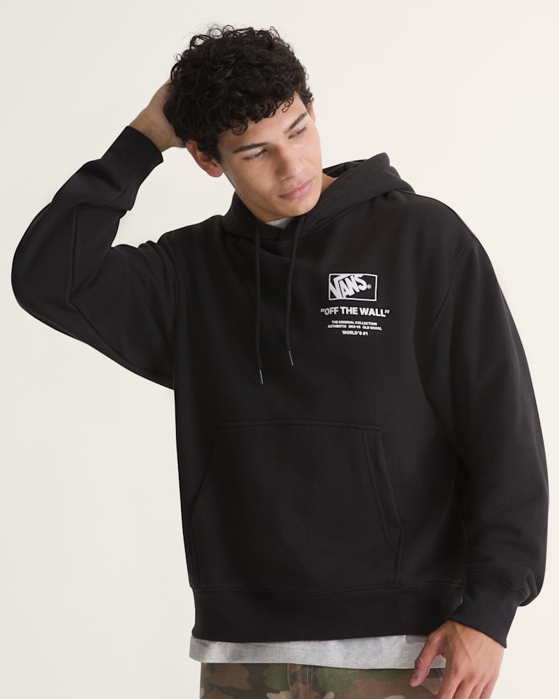 Детские худи Vans Stacked Hi Pullover