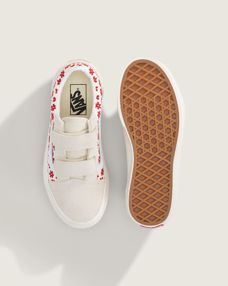 Мужские кроссовки Vans Little Kids Old Skool V Shoe — фото 3