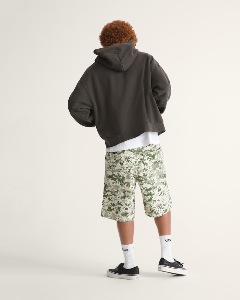 Мужские брюки Vans Premium Check-5 Baggy Canvas Short — фото 5