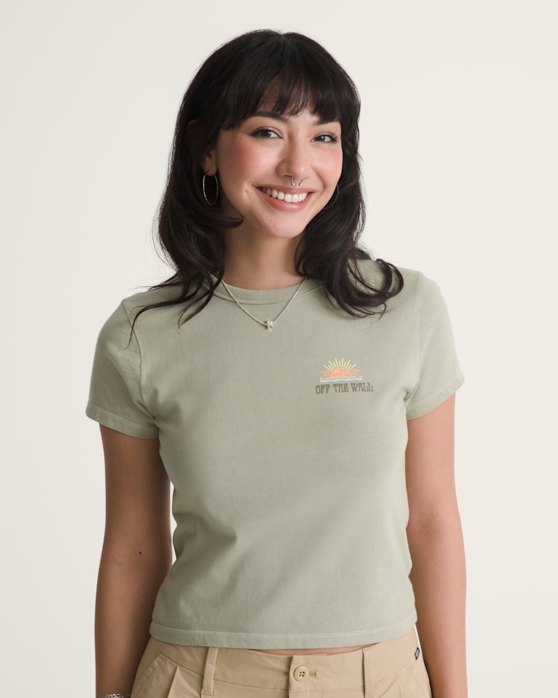 Женские футболки Vans Pipe Dream T-Shirt — фото 3