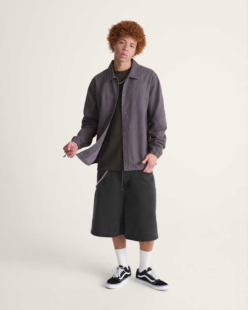 Женские куртки Vans Torrey Pigment Canvas Coaches Jacket — фото 5