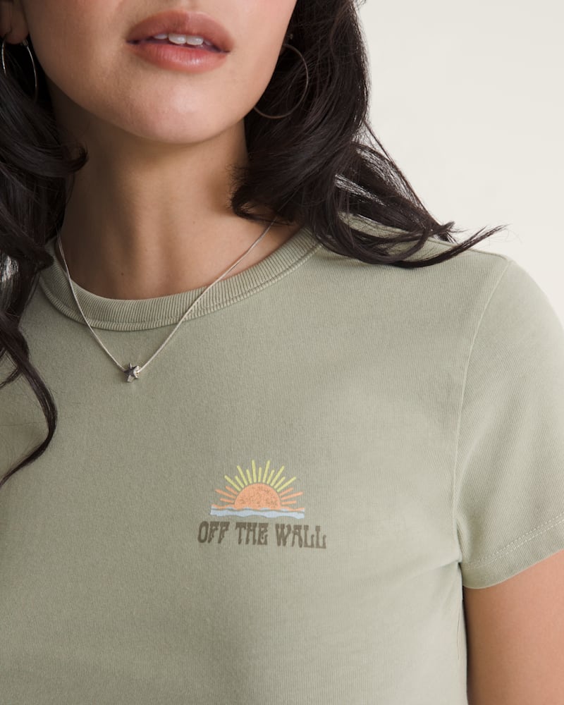Женские футболки Vans Pipe Dream T-Shirt — фото 5
