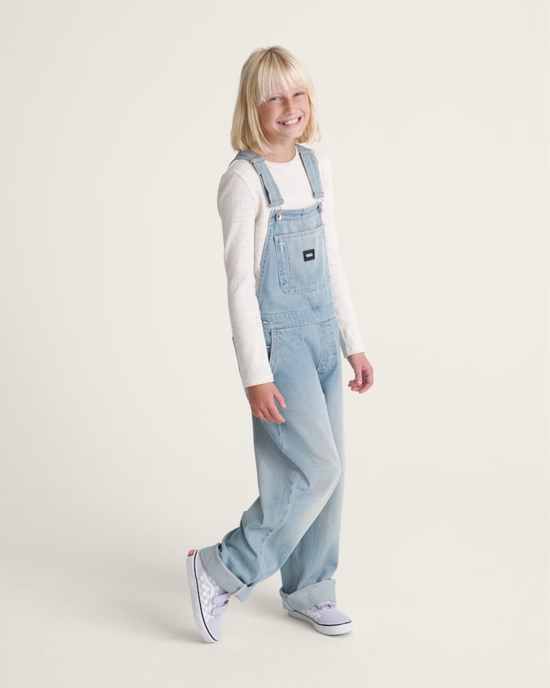Мужские комбинезоны Vans Kids Sirelle Denim Overalls — фото 5