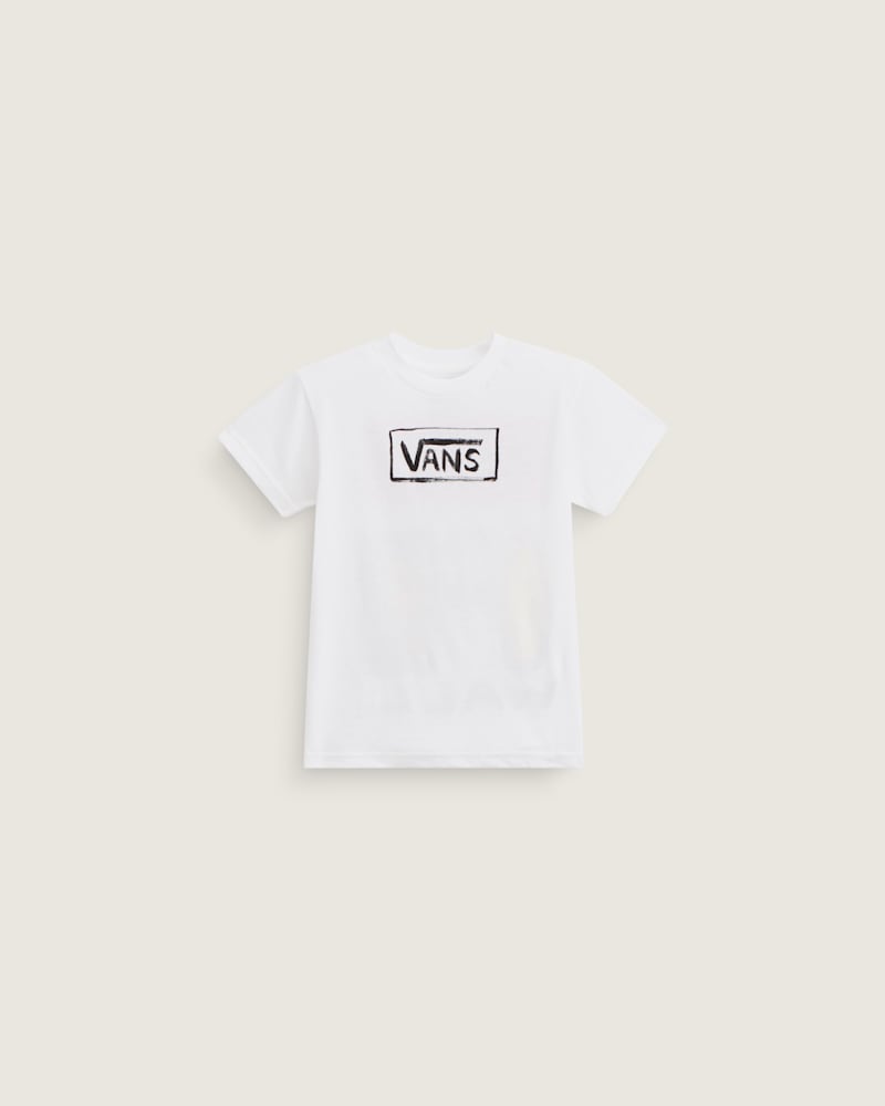 Детские футболки Vans Little Kids Vans On Canvas T-Shirt — фото 2
