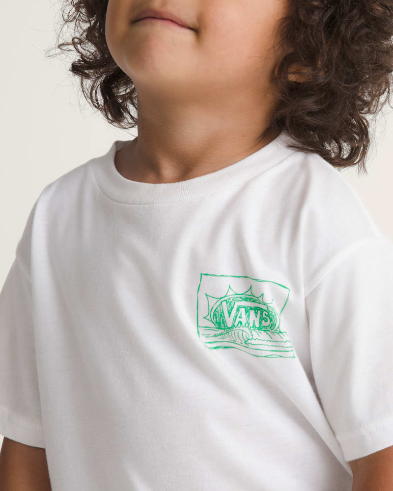 Детские футболки Vans Little Kids Bright Day T-Shirt — фото 5