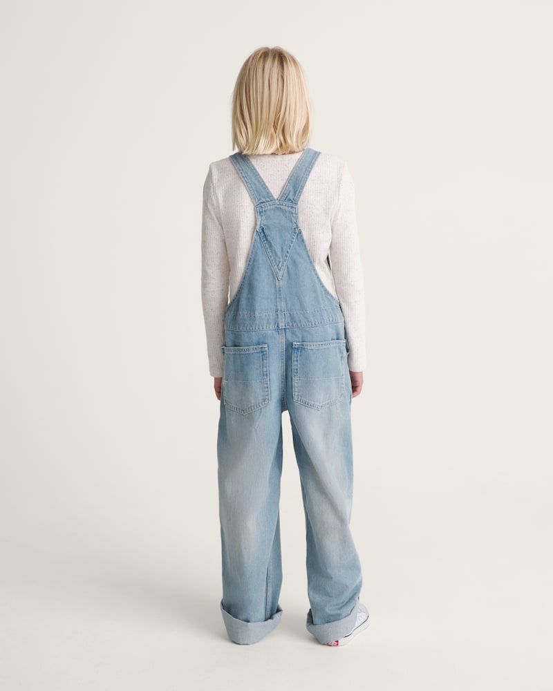 Мужские комбинезоны Vans Kids Sirelle Denim Overalls — фото 4