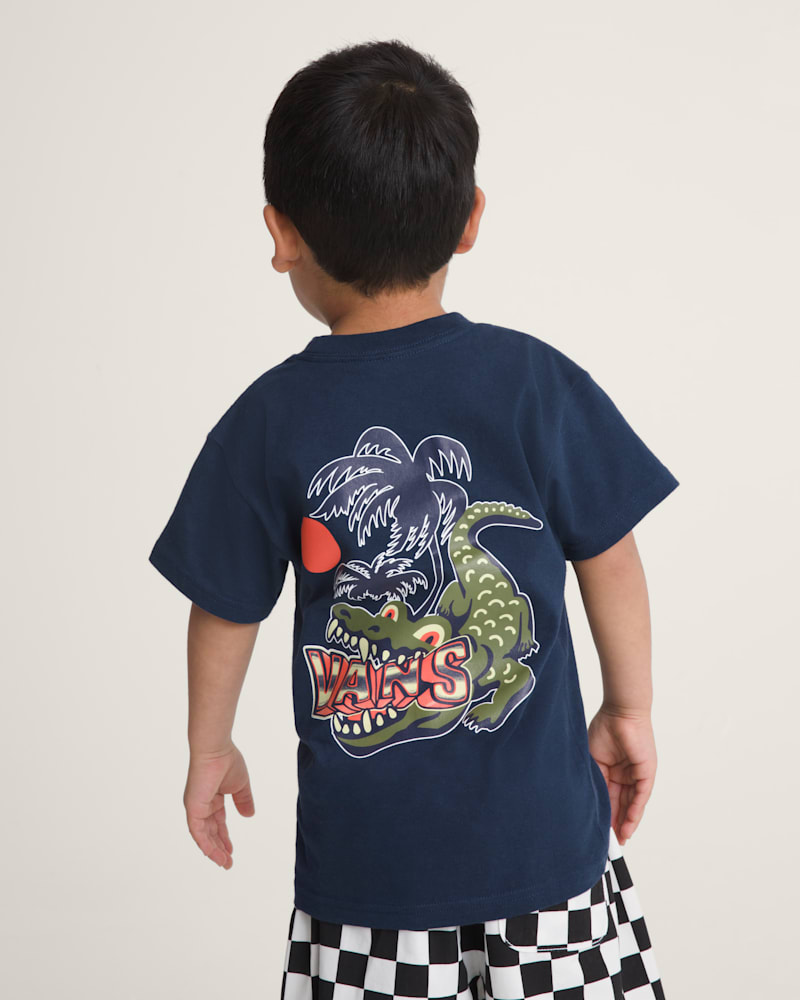 Детские футболки Vans Little Kids Hangry Croc T-Shirt — фото 4