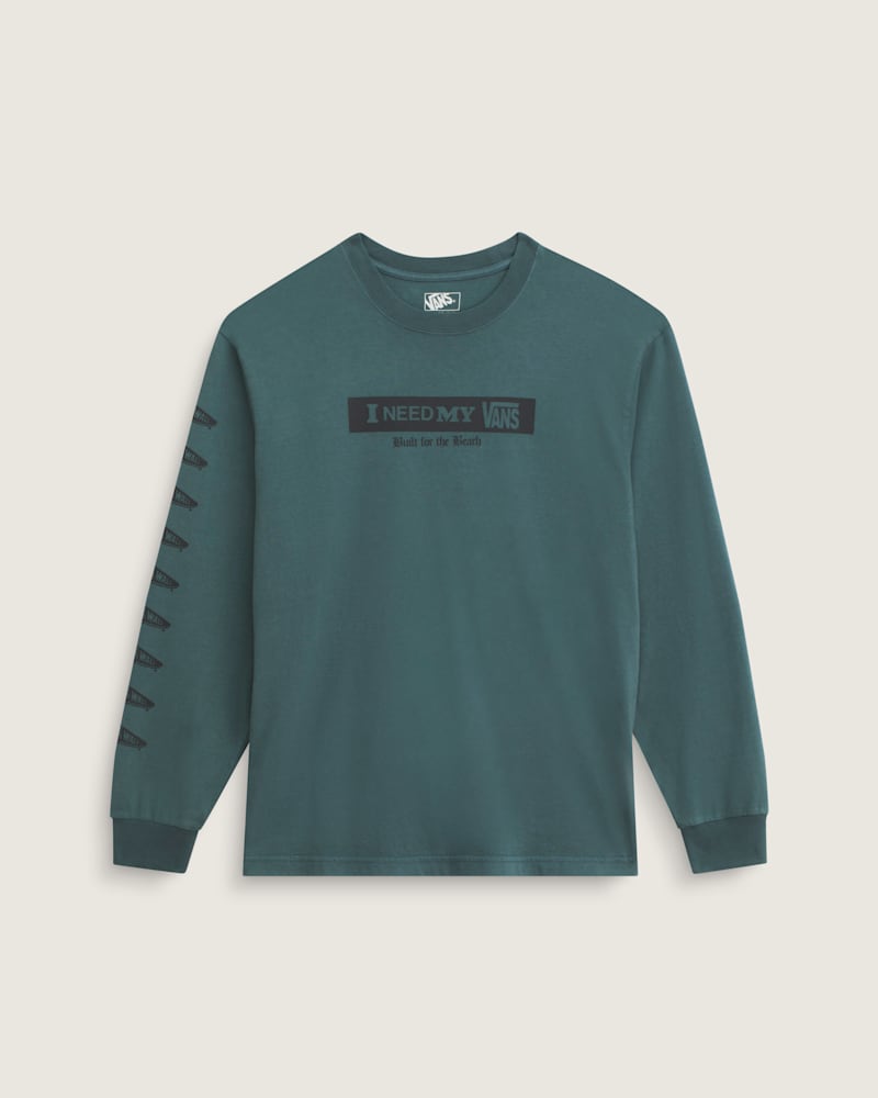 Футболки Vans I Need My Long Sleeve T-Shirt — фото 2