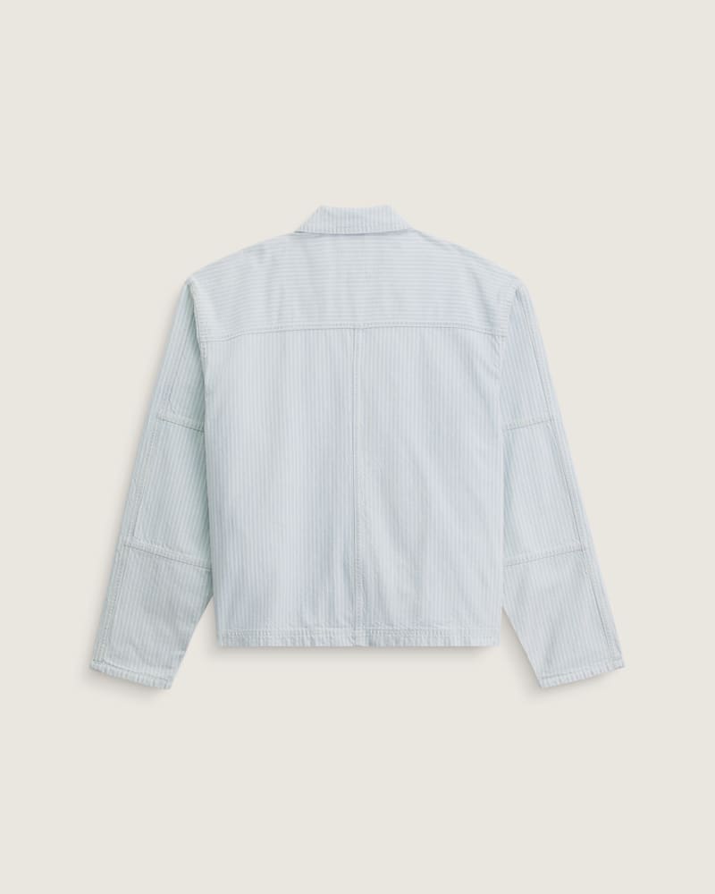 Куртки Vans Umber Denim Stripe Jacket — фото 2