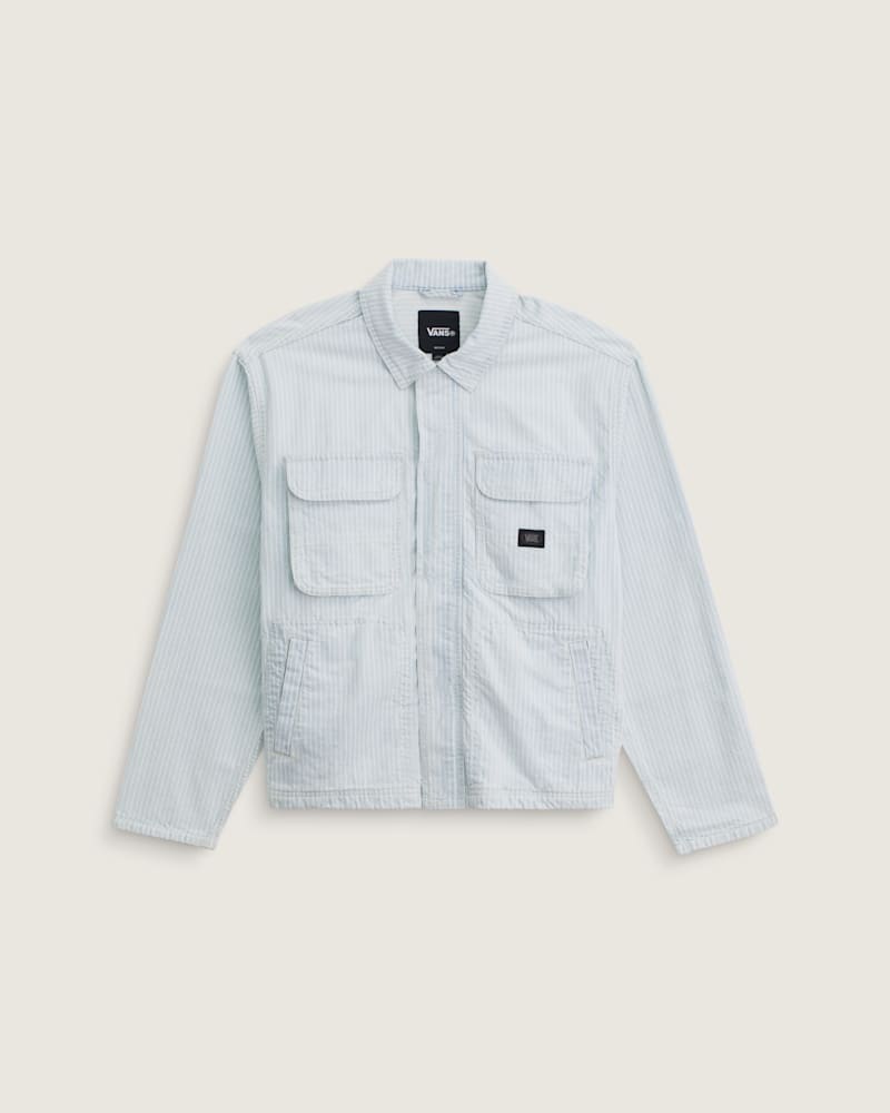 Куртки Vans Umber Denim Stripe Jacket