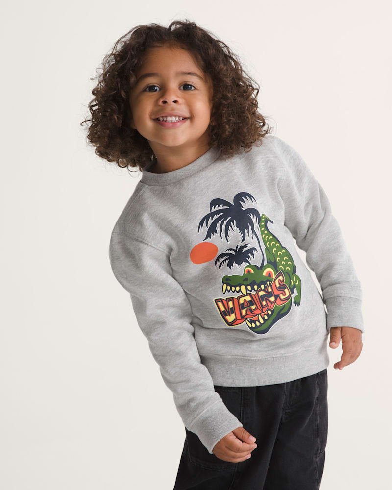 Мужские худи Vans Little Kids Wise Croc Crew Sweatshirt — фото 3
