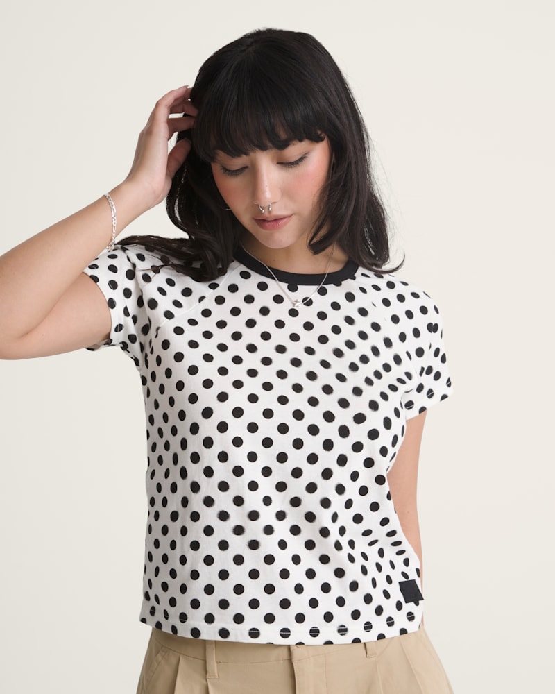 Женские футболки Vans Gracie Raglan T-Shirt — фото 3