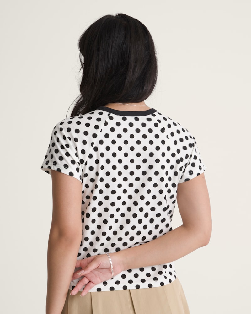 Женские футболки Vans Gracie Raglan T-Shirt — фото 4