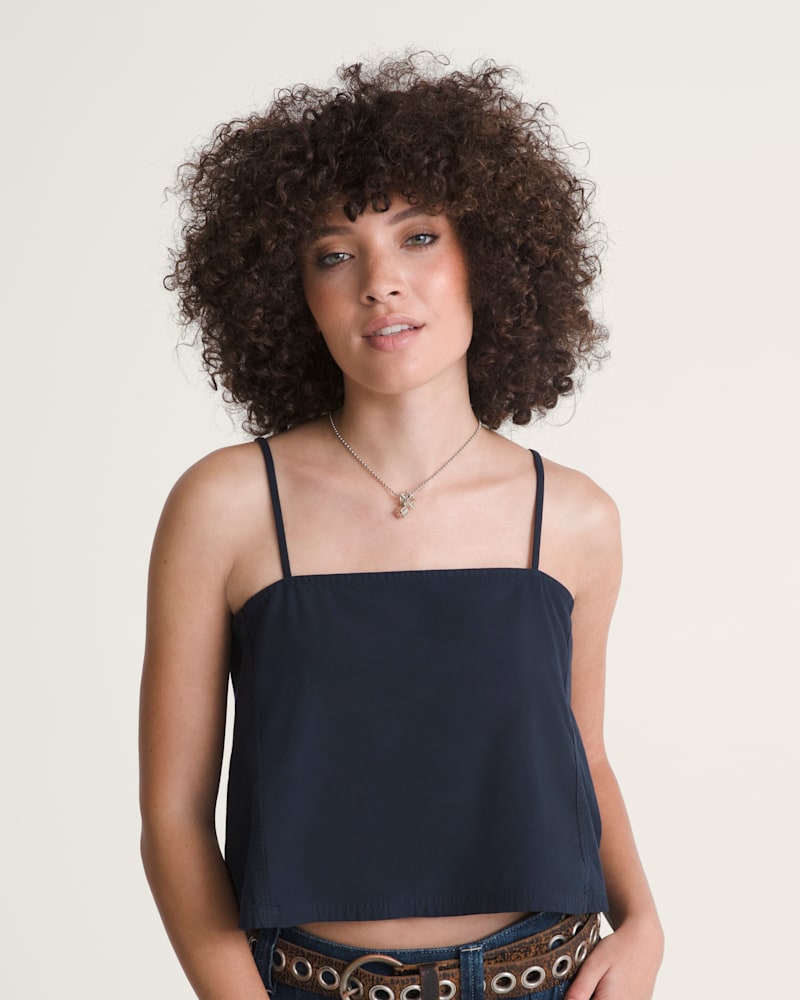 Женские топы Vans Crop Cami Tank Top — фото 3