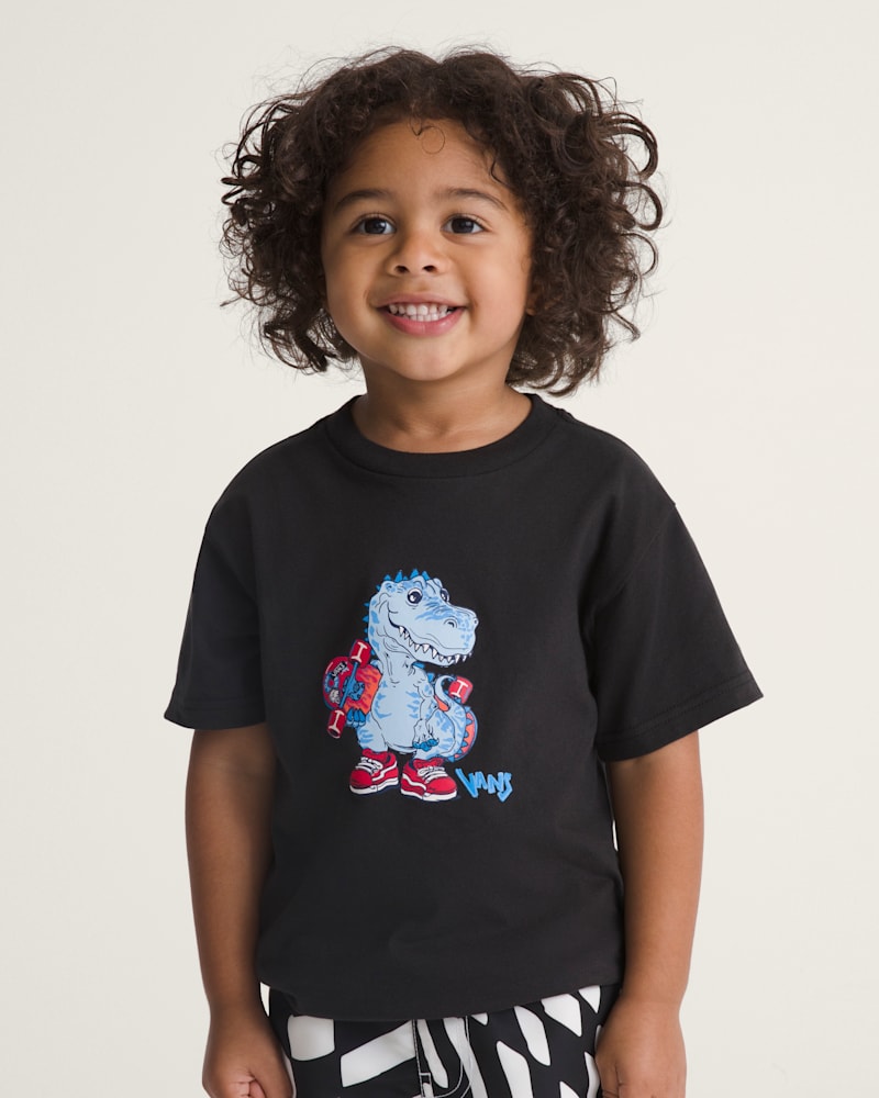 Детские футболки Vans Little Kids Prehistoric Skater T-Shirt — фото 3