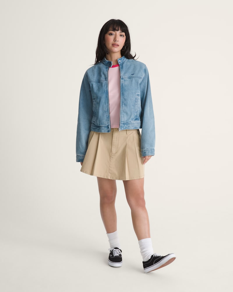Женские куртки Vans Premium Wmn Pomona Collarless Station Jacket — фото 5