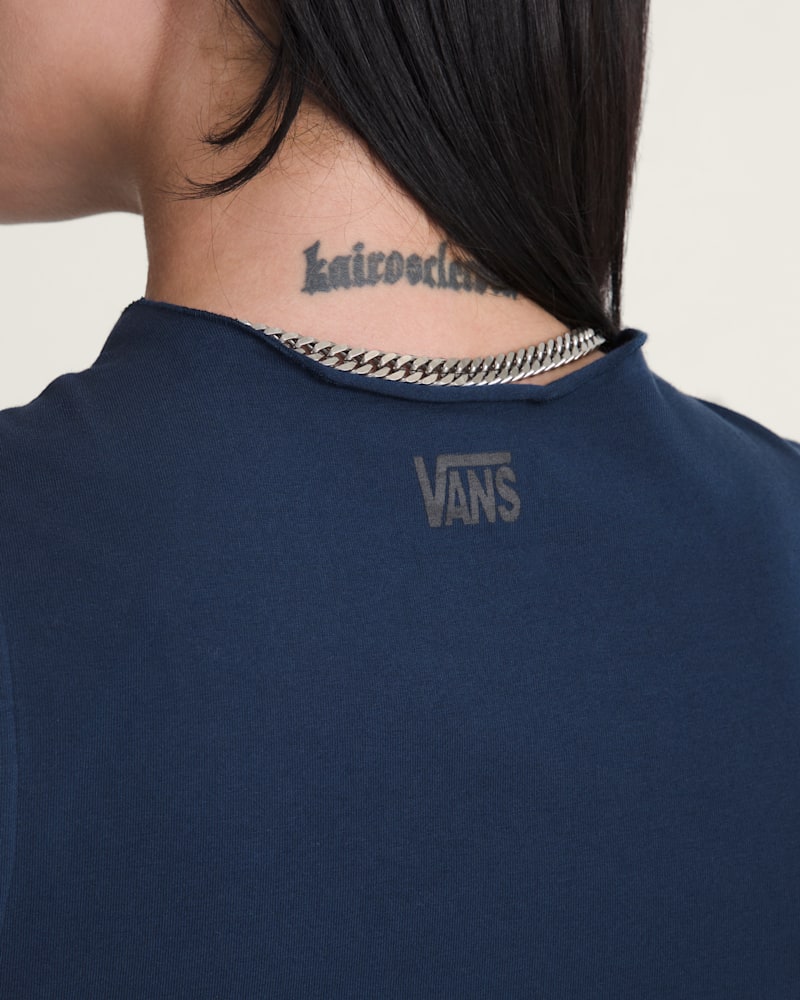 Женские топы Vans Mock Neck Tank Top — фото 5