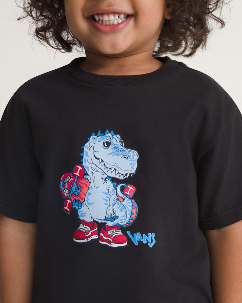 Детские футболки Vans Little Kids Prehistoric Skater T-Shirt — фото 5