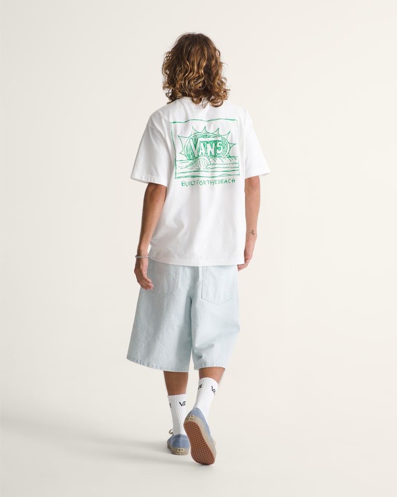 Мужские шорты Vans Check-5 Baggy Denim Shorts — фото 5