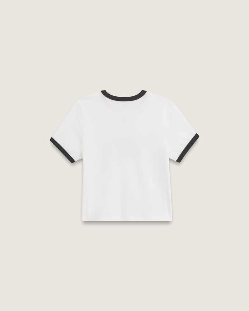 Детские футболки Vans Kids Trademarked Ringer T-Shirt — фото 2