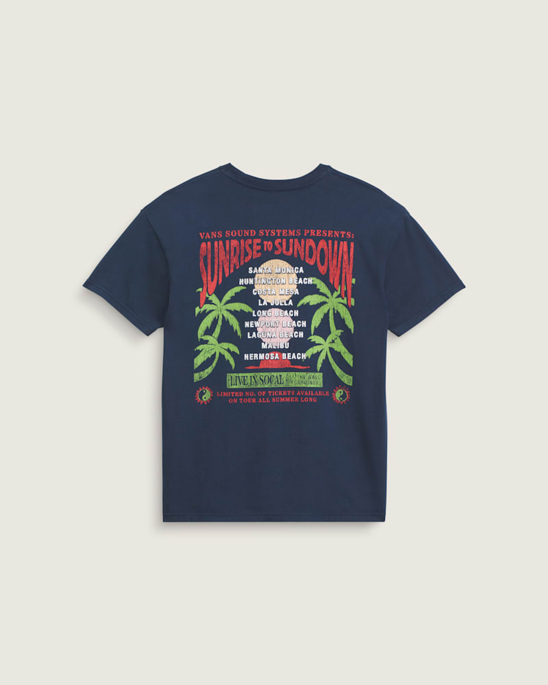 Женские футболки Vans Sunrise to Sundown T-Shirt