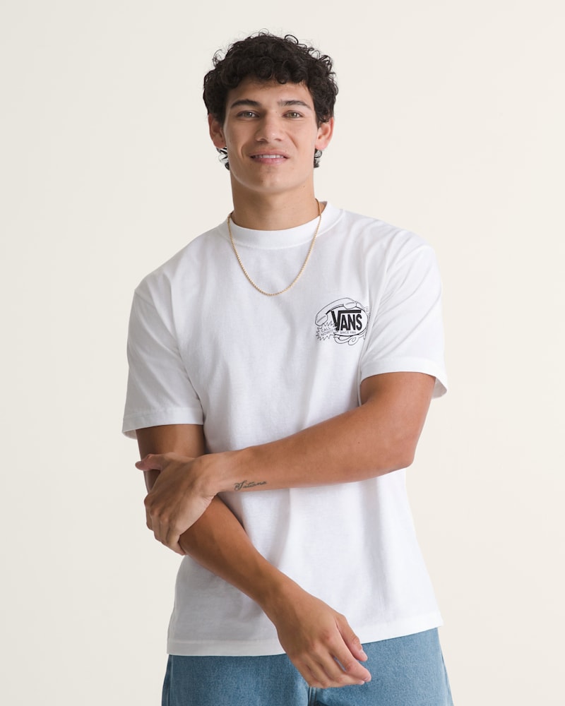Мужские футболки Vans Hot Lines T-Shirt — фото 3
