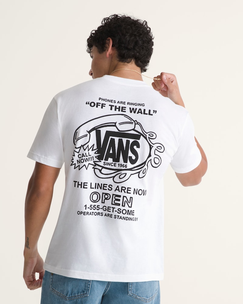 Мужские футболки Vans Hot Lines T-Shirt — фото 4