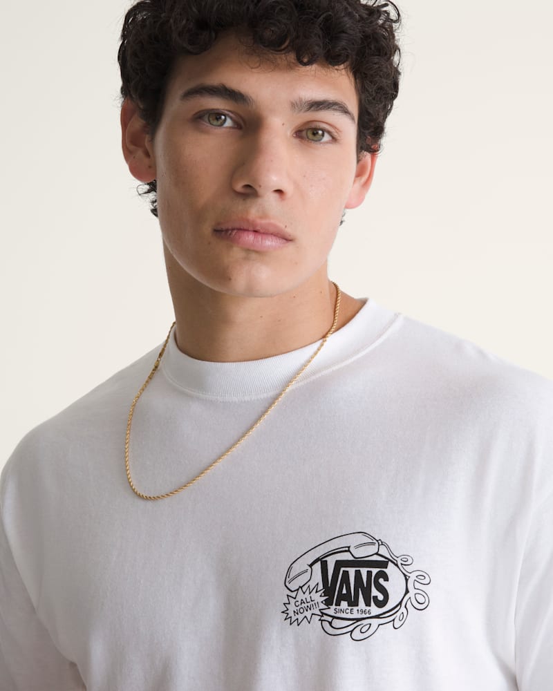 Мужские футболки Vans Hot Lines T-Shirt — фото 5