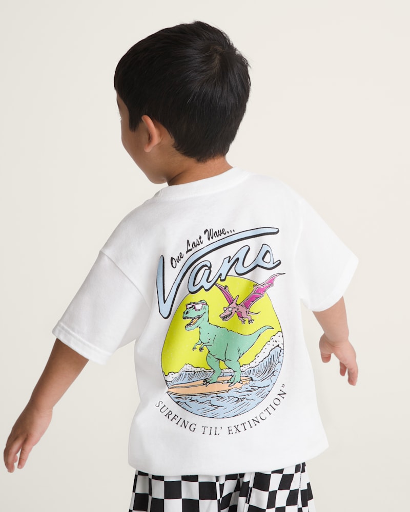 Детские футболки Vans Little Kids Surfing Til Extinction T-Shirt — фото 4