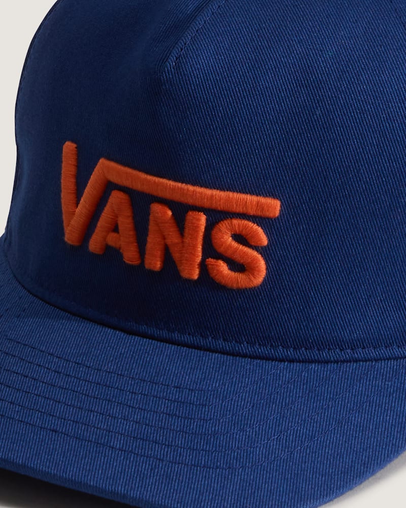 Детские головные уборы Vans Kids Drop V Logo Snapback Hat — фото 3