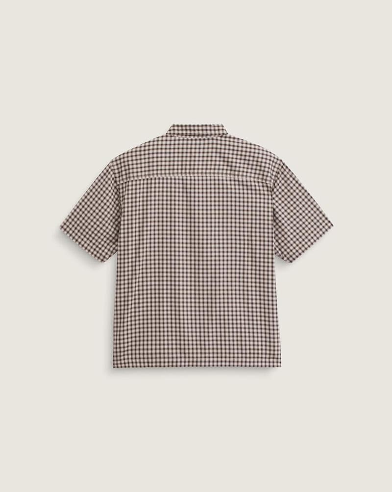 Мужские рубашки Vans Larkspur Mini Plaid Shirt — фото 2