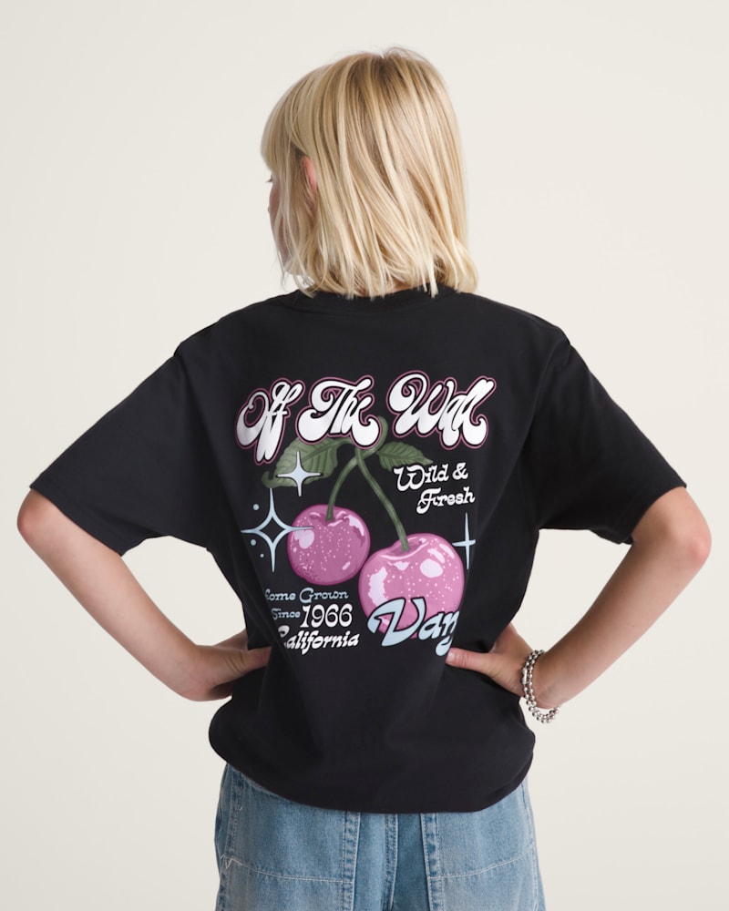 Детские футболки Vans Kids Cherry Shack T-Shirt — фото 4