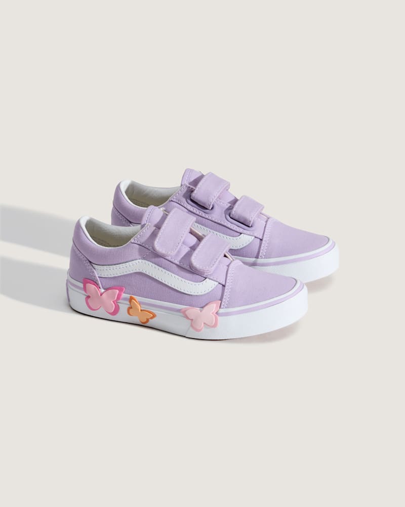 Мужские кроссовки Vans Little Kids Old Skool V Shoe — фото 2